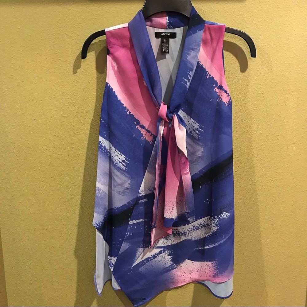 Asymmetrical Hem Blouse